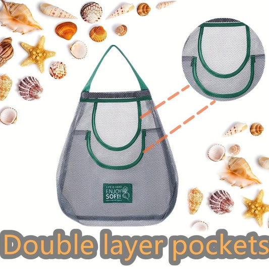 Mesh Shovel & Bag Set for Beach Treasure Hunt