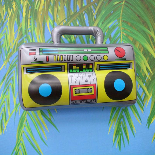 Inflatable Simulation Radio PVC Musical Instrument Large Recorder Stage Props
