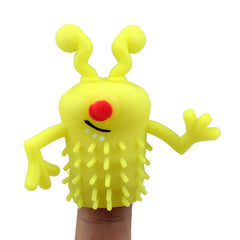 Novel TPR Plastic Finger Puppet Toy Storytelling Props