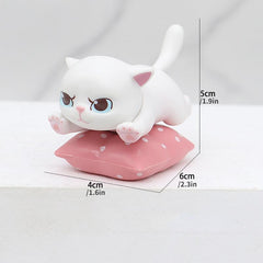 Kitten Cartoon Car Decoration Simulation Doll