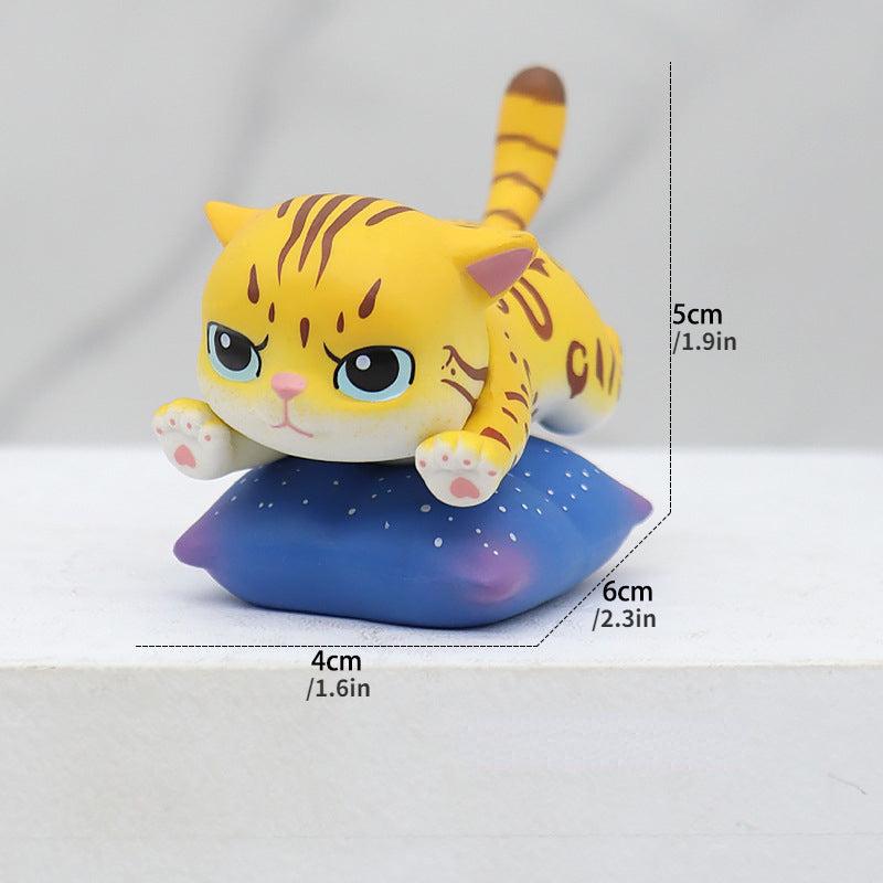 Kitten Cartoon Car Decoration Simulation Doll