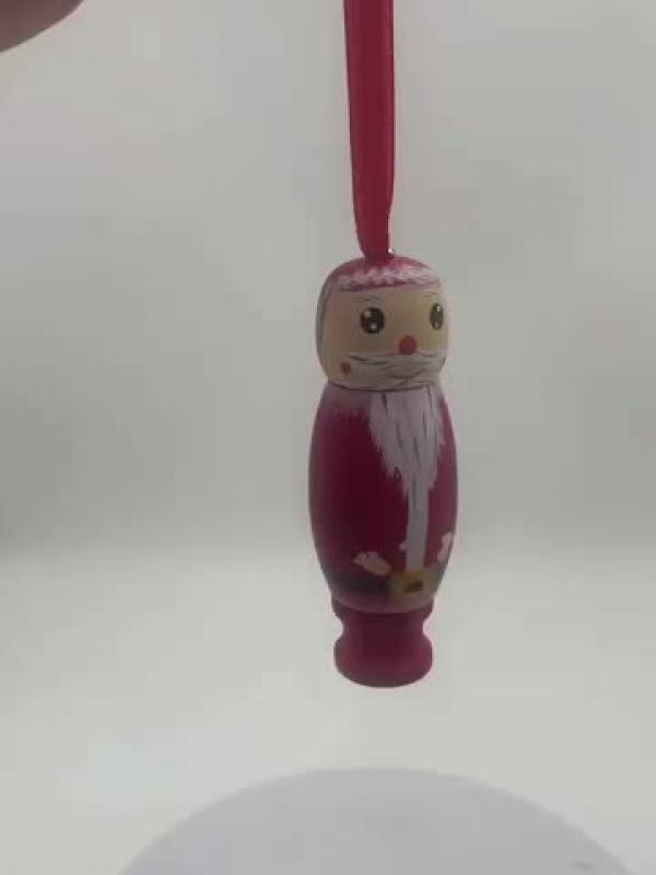 Christmas Puppets Funny Santa Claus Pendant Independent Station
