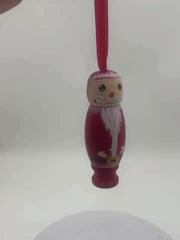 Christmas Puppets Funny Santa Claus Pendant Independent Station
