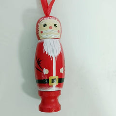 Christmas Puppets Funny Santa Claus Pendant Independent Station