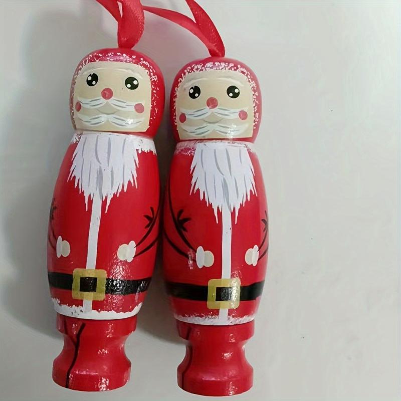 Christmas Puppets Funny Santa Claus Pendant Independent Station