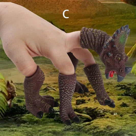 Dinosaur Hand Puppet Set for Kids Play