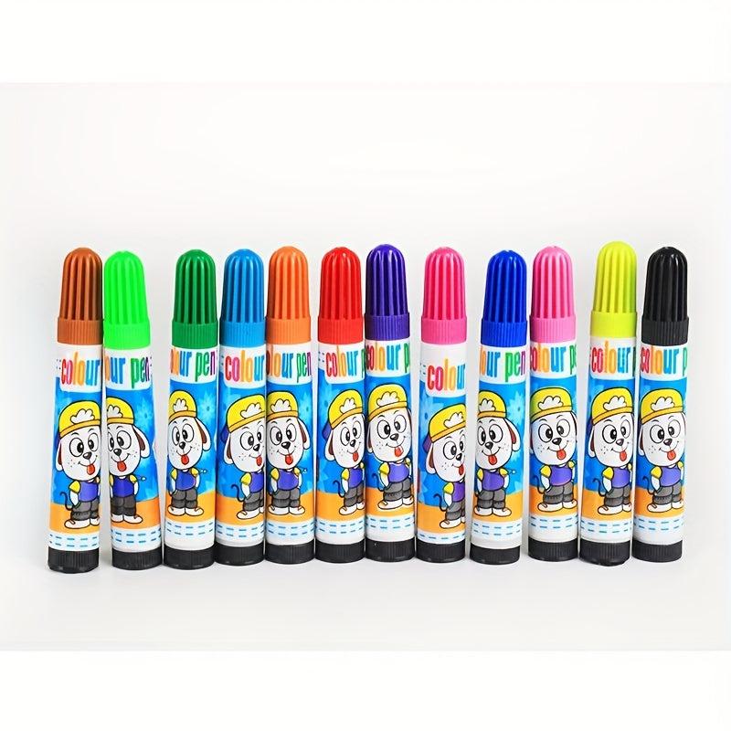 Kids Watercolor Pen Set Primary School Art Supplies