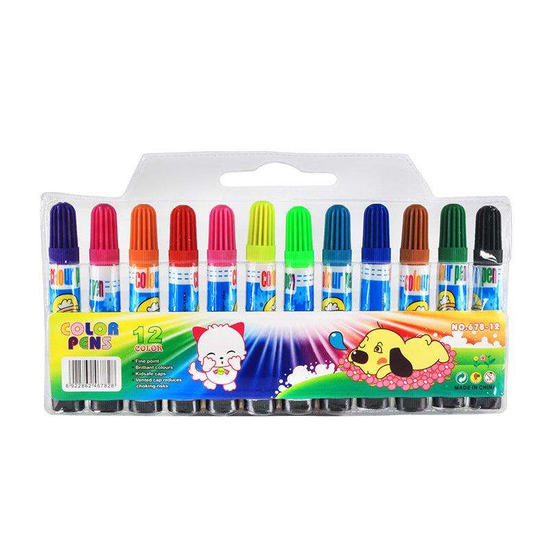 Kids Watercolor Pen Set Primary School Art Supplies