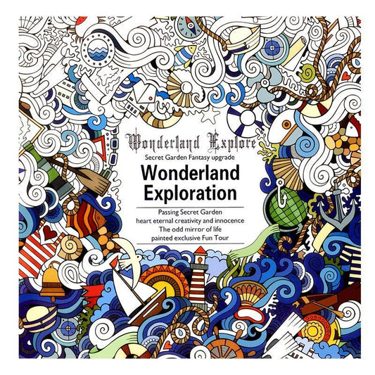 12pcs Watercolor Painting Coloring Book Kit for Kids