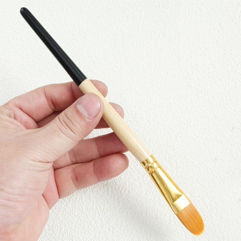 Yellow Painting Brush Acrylic Professional Beginner Student Brush