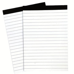 Wide Ruled 4x6 Lined Writing Note Pads 60 pages