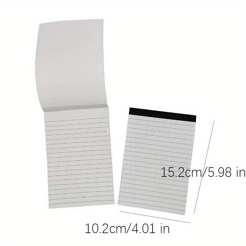 Wide Ruled 4x6 Lined Writing Note Pads 60 pages