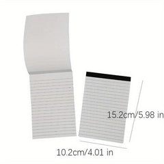 Wide Ruled 4x6 Lined Writing Note Pads 60 pages