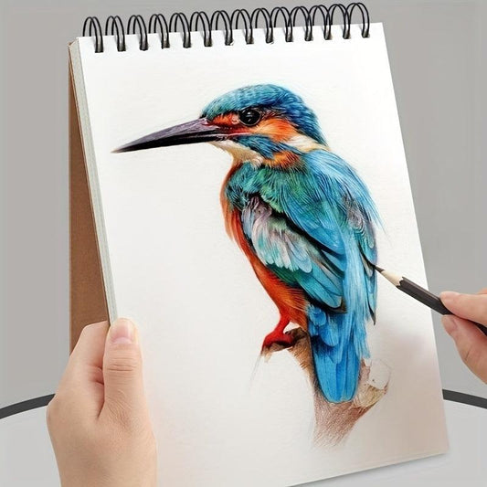 Hard Shell Coil Sketch Book 16k Watercolor Book