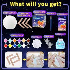 DIY 3D Moonlight Kit for Arts and Crafts
