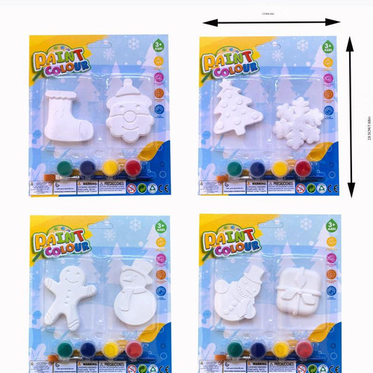 Children's Toy Gypsum Painting Set Refrigerator Sticker