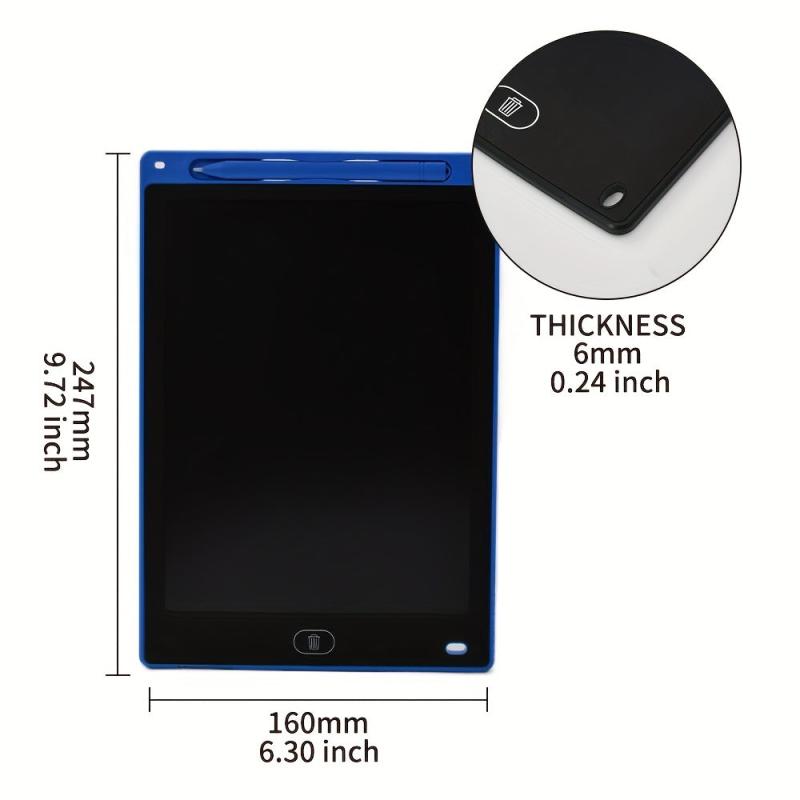 25 LCD Writing Tablet Environmentally Friendly No Paper No Chalk