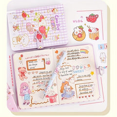 64K Hand Ledger Student Diary Small Notebook