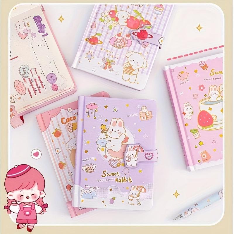 64K Hand Ledger Student Diary Small Notebook