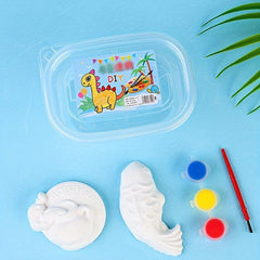 Painted Plaster Dolls DIY Coloring Graffiti Toys Set
