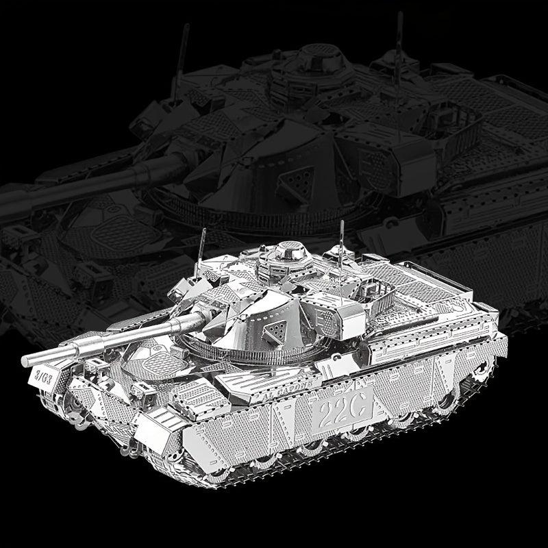 3D Metal Jigsaw Puzzle Model DIY Educational Tank Series Birthday Gift