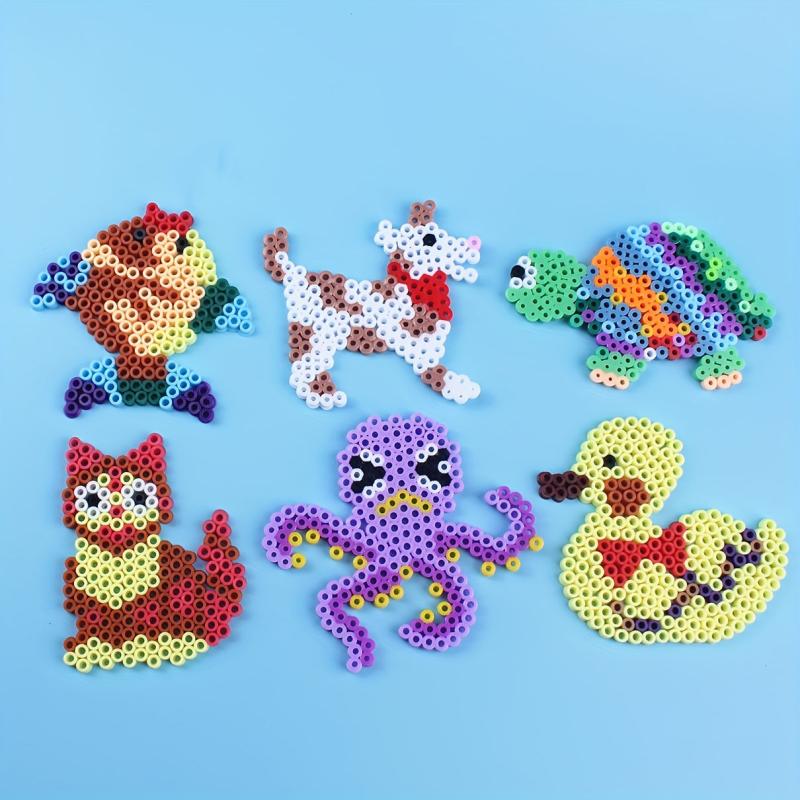 6 Packs 5mm Bean Templates Jewelry Making Accessories Variety Animals