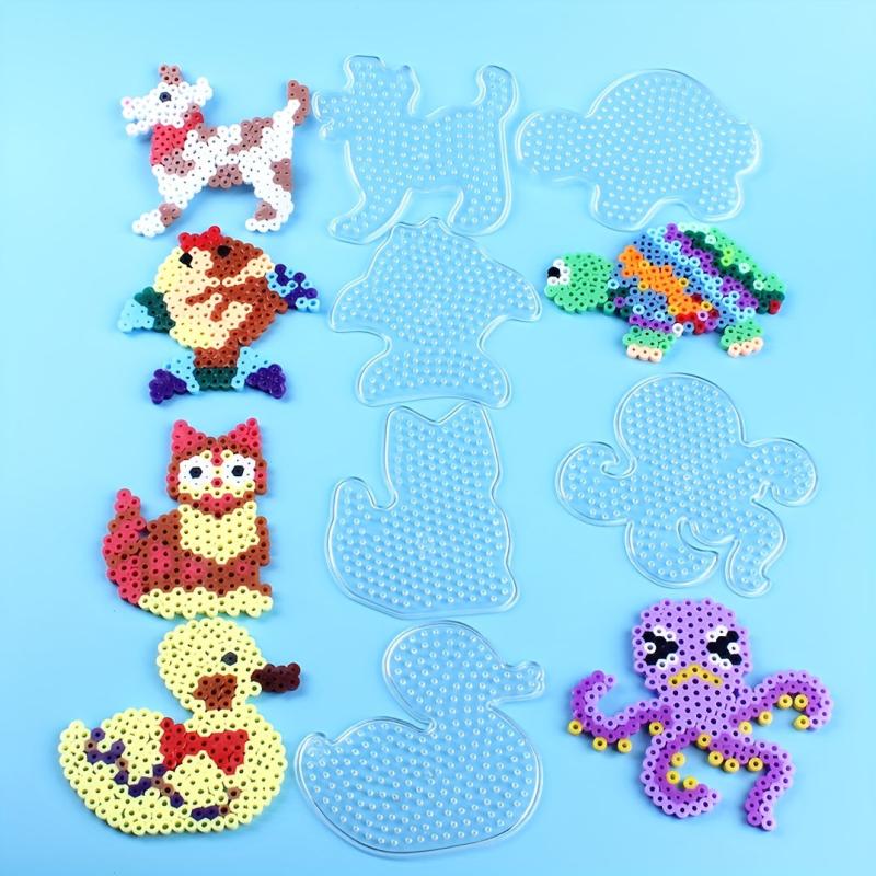 6 Packs 5mm Bean Templates Jewelry Making Accessories Variety Animals