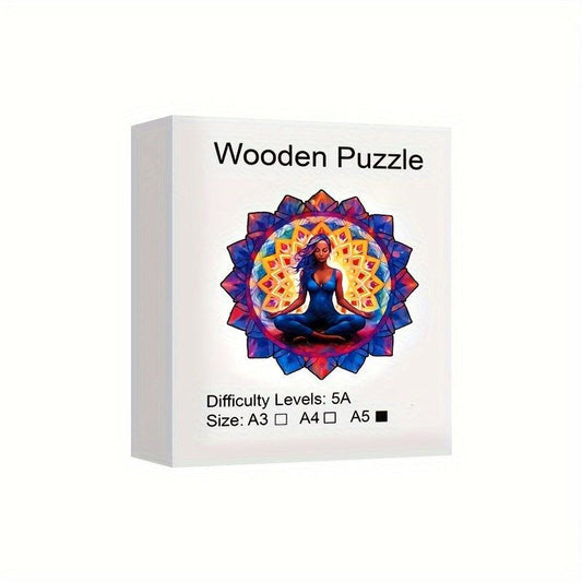 Wooden 3D Puzzle Goddess Animal Toy