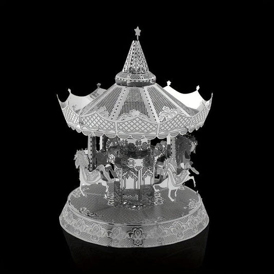 Metal 3D Jigsaw Puzzle DIY Assembly Playground Building