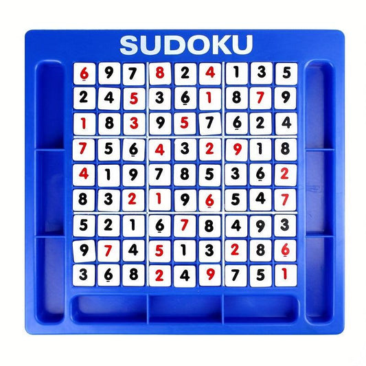 Sudoku Chess Game Puzzle Nine Palace Grid Logic Training Toy