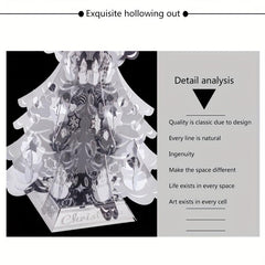3D Christmas Tree Metal Jigsaw Puzzle Model