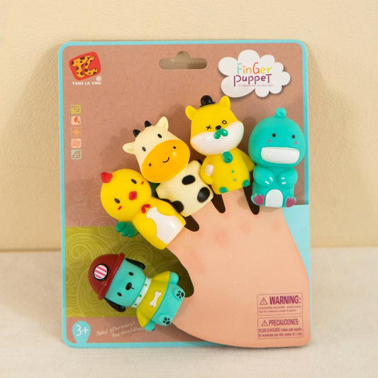 Cartoon Animal Finger Puppet Finger Toy Gift For Kids Children's Toy