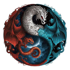 Dragon Wooden Puzzle Animal Puzzle Educational Toy For Adults