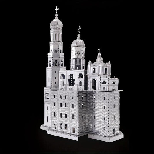 3D Metal Jigsaw Puzzle Model Ivan The Great Clock Tower