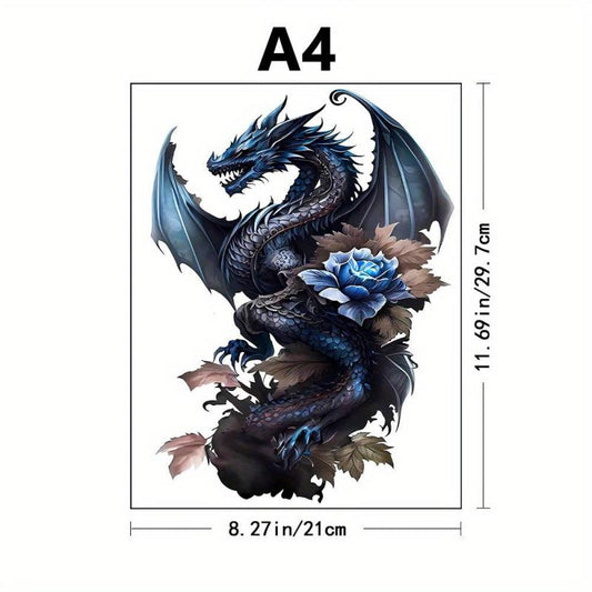 Wooden Flying Dragon Animal Puzzle