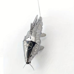 3D Metal Puzzle Model DIY Assembly Animal Series Carp Gift Ornaments
