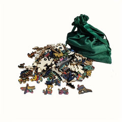 Animals World Wooden Puzzle: Irregular Animal Shaped Jigsaw Puzzles