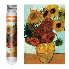 150Pcs Mini Test Tube Sunflowers Jigsaw Puzzle - Educational & Fun
