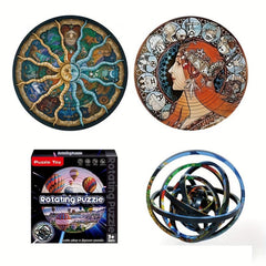 Creative Flip Puzzle Three-dimensional Rotating Toy
