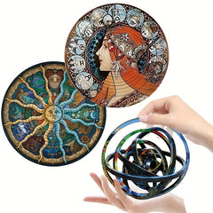 Creative Flip Puzzle Three-dimensional Rotating Toy
