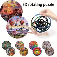 Creative Flip Puzzle Three-dimensional Rotating Toy