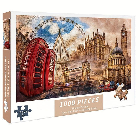 1000pcs Jigsaw Puzzles For Adults&14 Years - Perfect Holiday Gift