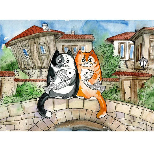 100pc Kids Paper Puzzle Set Animals Landscape Painting Toys