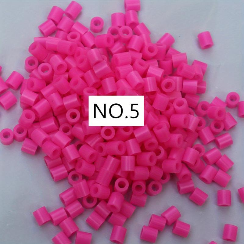 500 Pcs 5mm Fuse Beads Refill Bag for DIY Arts and Crafts
