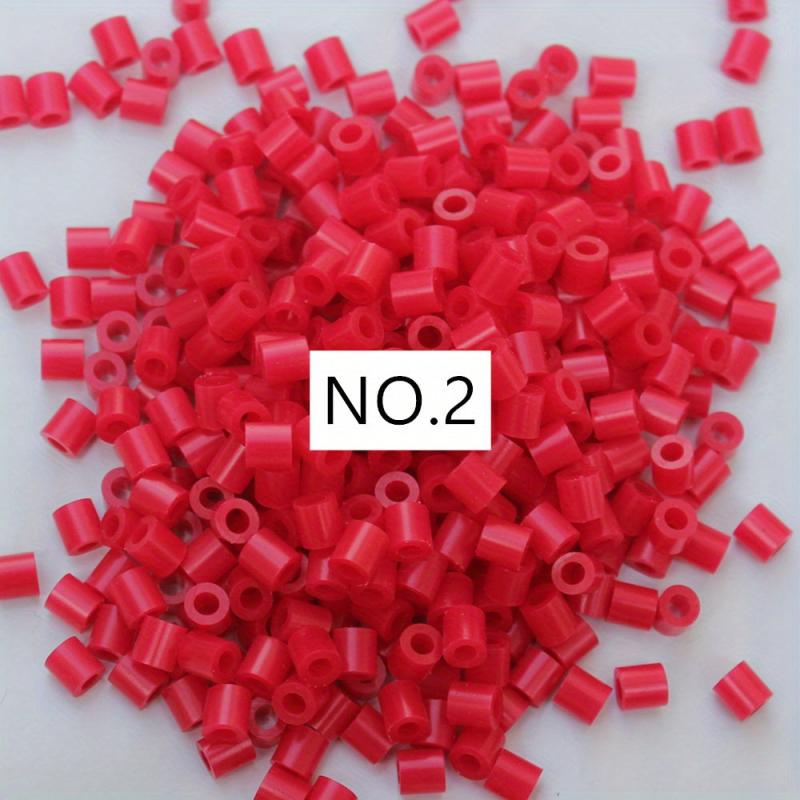 500 Pcs 5mm Fuse Beads Refill Bag for DIY Arts and Crafts