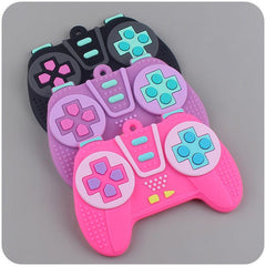 Baby Teething Toy Silicone Chew Controller Pad Shape Educational Sensory Gift