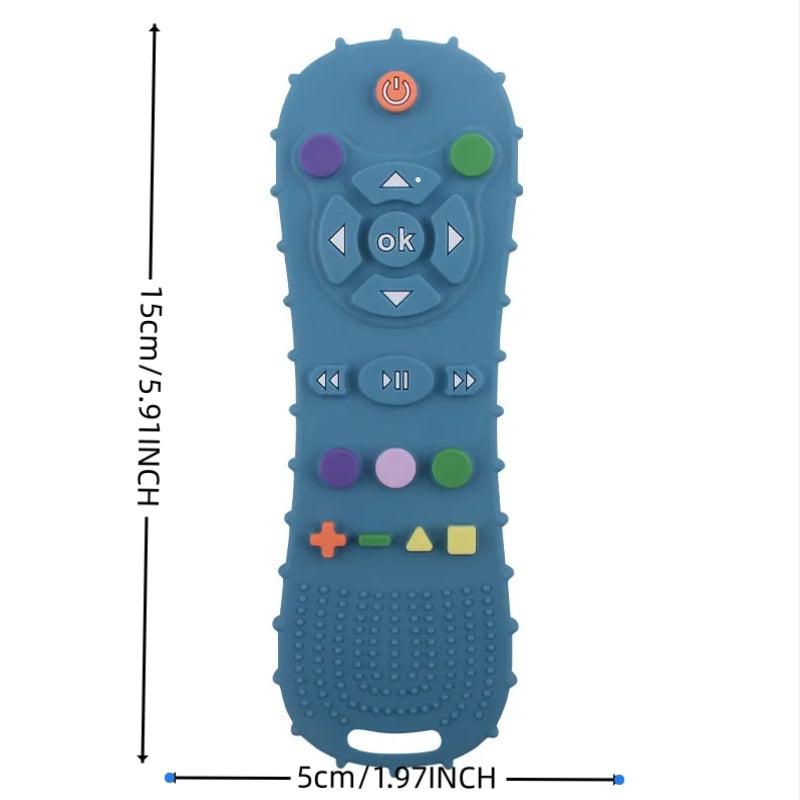 Baby Teething Toy Silicone Chew Controller Pad Shape Educational Sensory Gift