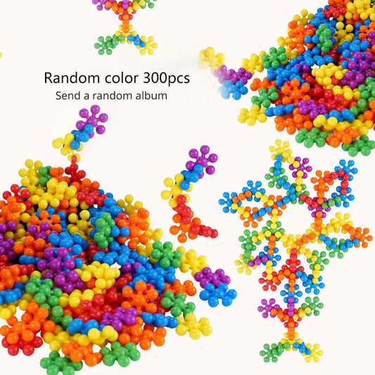 300pcs Building Block Connected Toys Plastic Educational Toy Set