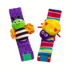 Infant Rattle Socks Toys 3-12 Months Boy Girl Learning Toy