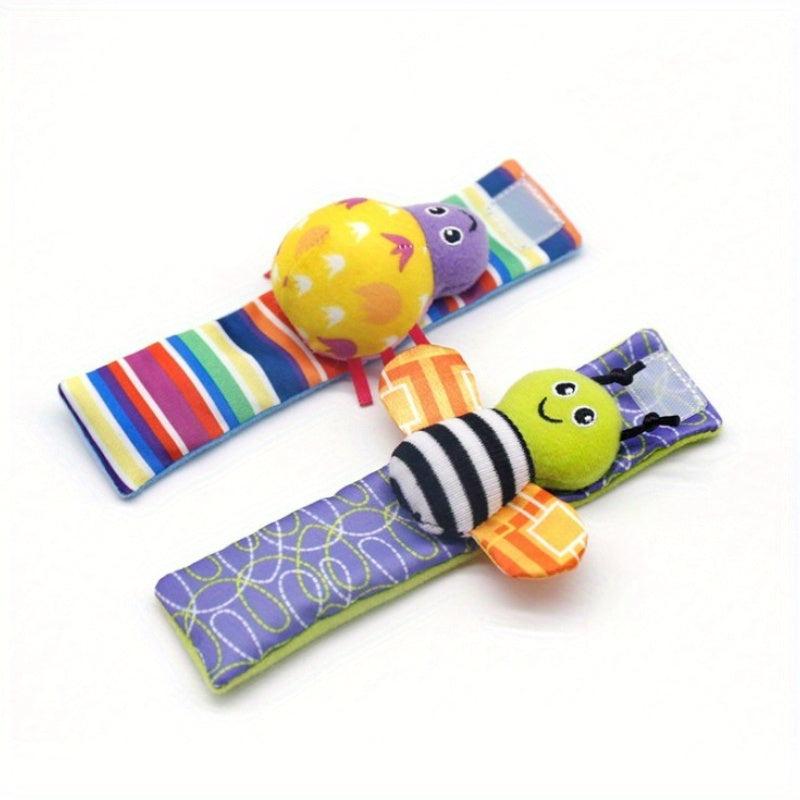 Infant Rattle Socks Toys 3-12 Months Boy Girl Learning Toy